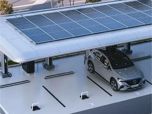 智泊光系列-光伏车棚发电站